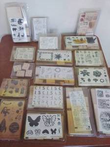 lot 102 image: HUGE Collection of Rubber Stamps