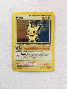 lot 14 image: 2000 Pokmon Pichu Neo Genesis Hologram 12111