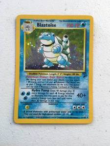 lot 15 image: 2000 Pokmon Blastoise 2130 Hologram
