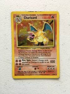 lot 17 image: 1999 Pokmon Charizard 4102 Hologram