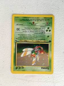 lot 25 image: 2001 Pokmon Yanma Neo Discovery 1st Edition Hologram 1775