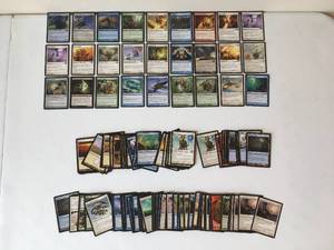 lot 42 image: Large Lot Magic the Gathering Playing Cards
