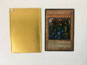 lot 44 image: Gate Guardian MRD-000 Yugioh Trading Card