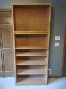 lot 47 image: Wooden Bookshelf