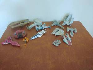 lot 61 image: Collection of Star Wars Action Fleet Toys
