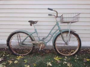 lot 72 image: Vintage Torpedo Bicycle