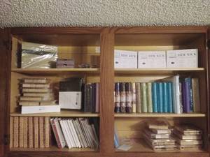 lot 180 image: Cupboard FULL of Craft Supplies