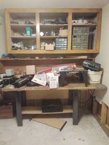 lot 187 image: Contents of Basement Workroom