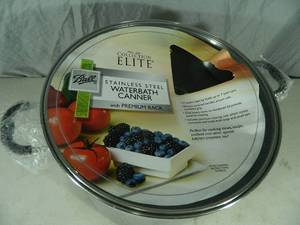 lot 2 image: New Ball Eite Collection Waterbath Cannerwith Premium Rack