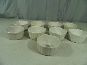 lot 13 image: 9 New Cravings by Chrissy Teigen Stoneware Ramekins
