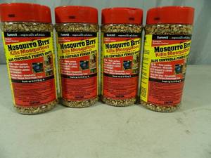 lot 22 image: 4 New Bottles of Mosquito Bits
