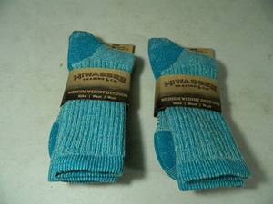 lot 47 image: 2 New Pair of Hiwassee Trading Merino Wool Socks