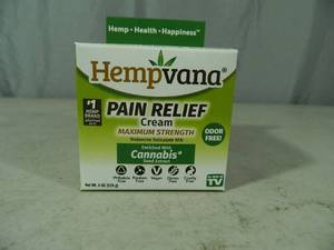 lot 85 image: New HempVana Maximum Strength Pain Relief Cream