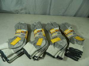 lot 88 image: 12 New Pair of Heavy Cushion Ankle Socks