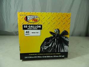 lot 89 image: New Box of 55 Gallon Drum Liners