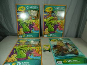 lot 92 image: New Crayola Coloring Items