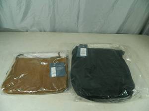 lot 104 image: 2 New Suede Purses