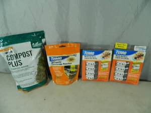 lot 129 image: New Ant Traps, Mosquito Poison, Compost Maker