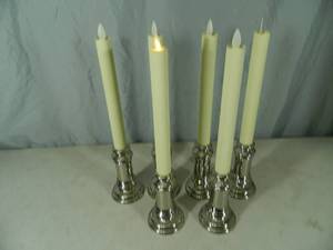 lot 135 image: 6 Luminara Flameless Candles