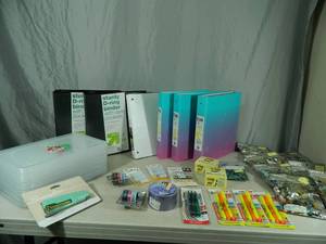 lot 141 image: New School, Office, Craft Supplies