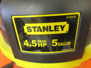 Stanley Shop Vac