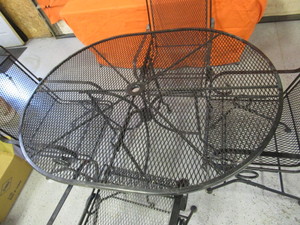 Metal Patio Table & Chairs