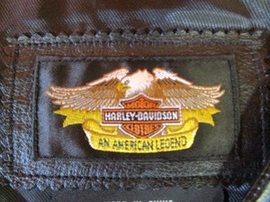 Harley Davidson Ladies Leather Vest Sz Large