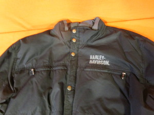Harley Davidson Mens Reversible Winter Coat Sz XXXL