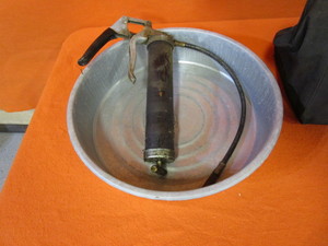 Tool Bag, Vacuum Sander, Grease Gun, Oil Pan, 2 Step Ladder