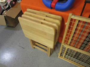 TV Trays, Baby Gates, Toddler Swing