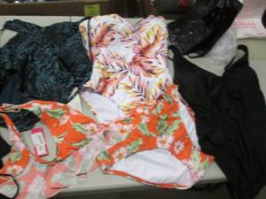4 Ladies Large Swimsuits...