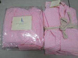 2 Gingham Crib Bedskirts...