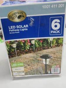 Hampton Bay Solar Bronze Outdoor In...