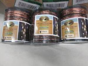 3 Hampton Bay Copper wire LED Starr...
