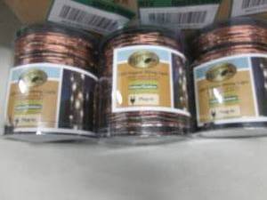 3 Hampton Bay Copper wire LED Starr...