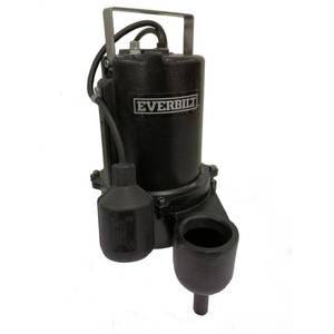 Everbilt 610 HP Sewage Pump open b...