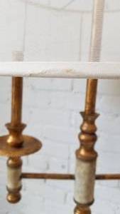 lot 16 image: John-Richard Double-Arm Candelabra Table Lamp