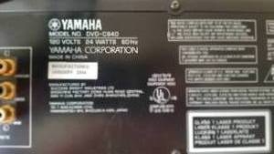 lot 74 image: Yamaha Natural Sound DVD Player DVD-C940