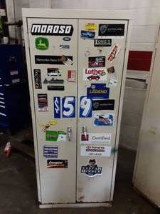 lot 15 image: Locking Storage Cabinet 30x15x72