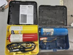lot 32 image: OxyMapp & Propane Torch Kits With Cases