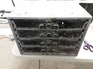 lot 79 image: Parts Bin With Contents