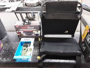 lot 85 image: Bleacher Seat, Lava Seat, Thermo-Cell Mosquito Repellant Machine