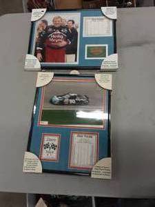 lot 167 image: Dick Trickle Framed Sports Photos