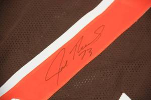 Cleveland Browns Joe Thomas Jersey Autograph Schwartz COA