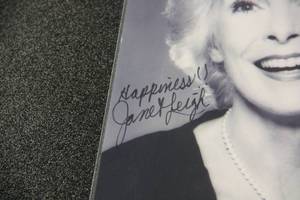 Janet Leigh 7x5 Photo Autograph