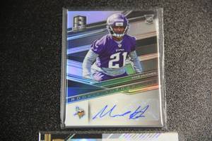 Mike Hughes Unparalleled & Spectra Prizm Rookie Autograph Card Lot