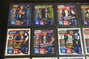 2019-20 Topps Attax Soccer Inserts and Parallel Lot  25 Cards