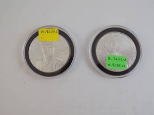lot 51 image: William Duke of Normandy .925 General Ignatius Kutu Acheampong .925 1931-1979