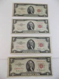 lot 66 image: Lot of $2 Red Seals
