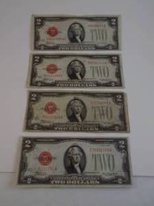 lot 76 image: Lot of $2 Red Seals